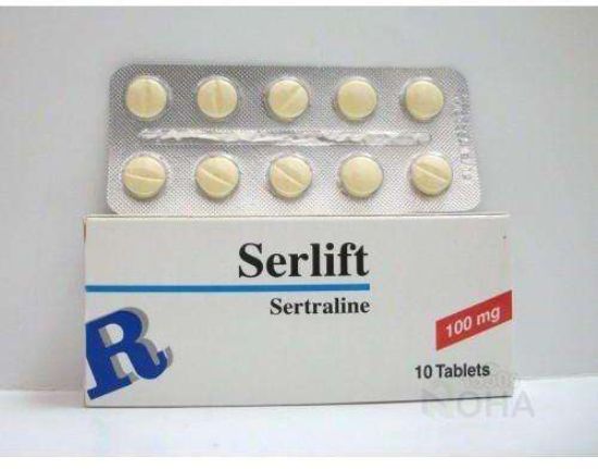 SERLIFT 100 MG 10 TAB 74 LE