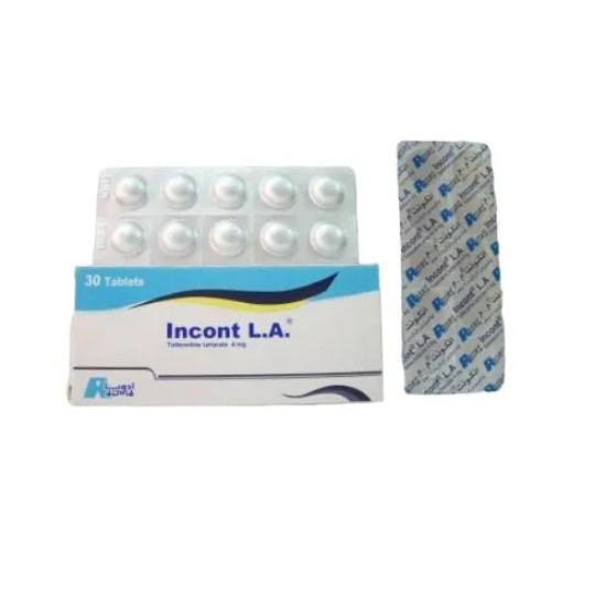 INCONT L.A. 30 TAB 4 MG 126 LE