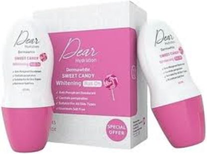 DEAR ROLL ON SWEET CANDY WHITENING 60 ML SPECIAL OFFER1+1 offer 60%
