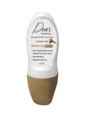 DEAR ROLL ON LUXURY OUD WHITENING 60 ML  OFFER  50%