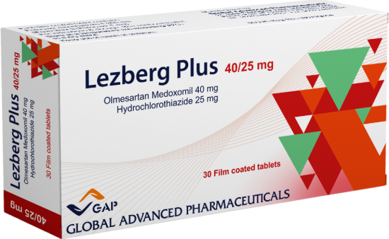 LEZBERG-PLUS 40/25 MG 30 TAB 117 LE
