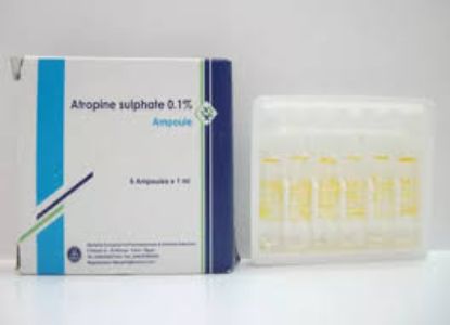 ATROPINE SULFATE 0.1% 6 AMP 39 LE