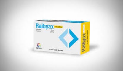 RAIBYAX 25/6 MG 30 CAP 174 LE