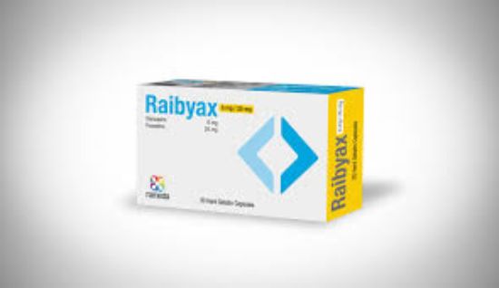 RAIBYAX 25/6 MG 30 CAP 174 LE