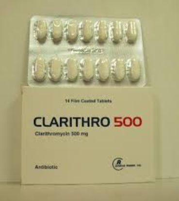 CLARITHRO 500 MG 14 TAB 179 LE
