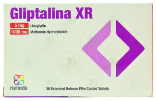 GLIPTALINA XR 5MG 1000MG 30 TAB 264 LE