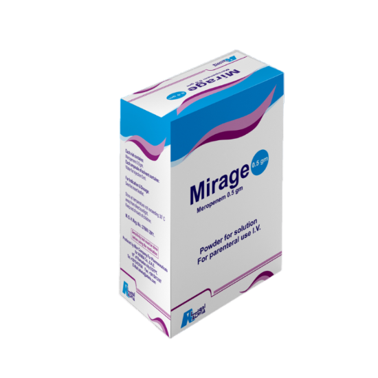 MIRAGE 500 MG VIAL I.V 216 LE