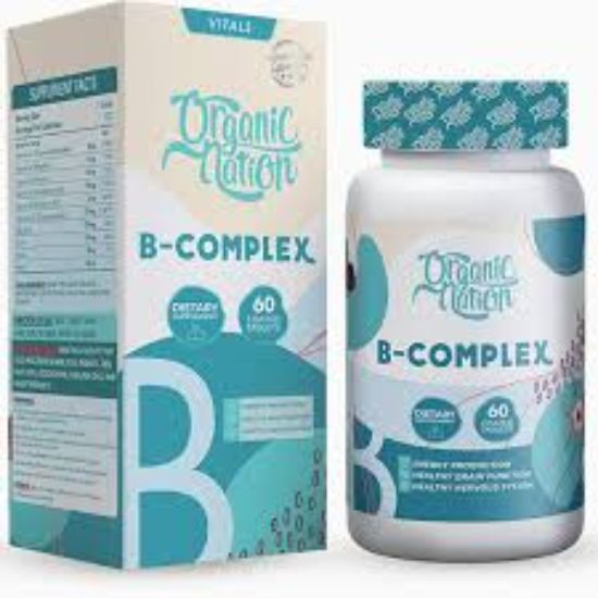 ORGANIC NATION B COMPLEX 120TAB
