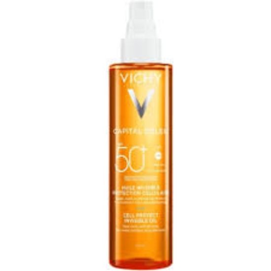 VICHY CAPITAL SOLEIL CELL PROTEC INVISIBLE OIL SPF+50 200 ML