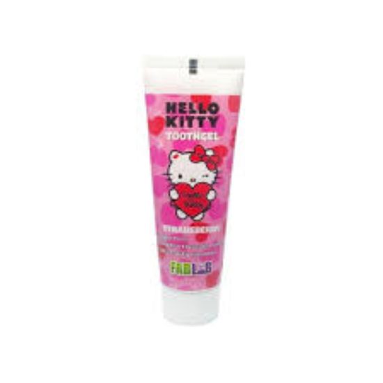 FAB LABTOOTHGELSTRAWBERRY(HELLO KITTY) 75 ML معجون اسنان اطفال