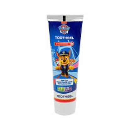 FAB LABTOOTHGELSTRAWBERRY(TURTLEZ) 75 ML معجون اسنان اطفال