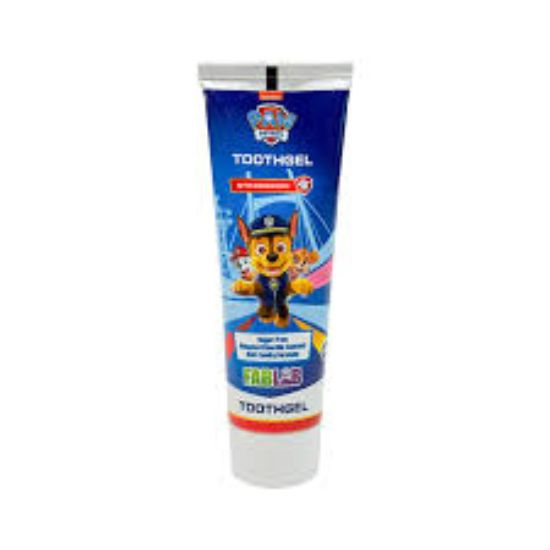 FAB LABTOOTHGELSTRAWBERRY(TURTLEZ) 75 ML معجون اسنان اطفال