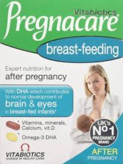 PREGNACARE BREAST-FEEDING 56 TABLETS & 28 CAPSULES 400 LE