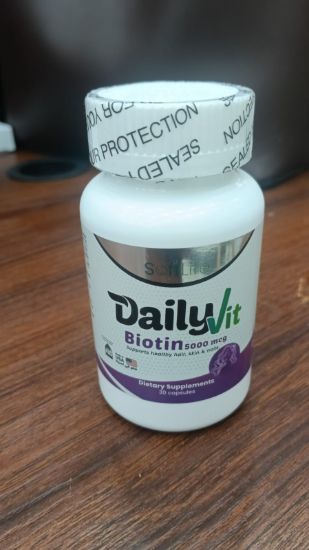 DAILY VIT BIOTIN 5000 GM 30 CAP 390 LE