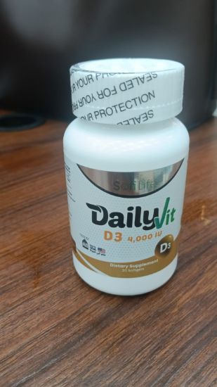DAILY VIT  D3 4000 IU 30 CAP 360 LE