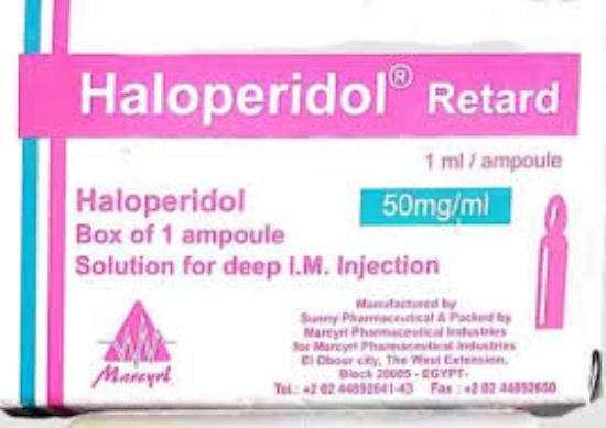 HALOPERIDOL RETARD 50 MG/ML 1  AMP 28 LE
