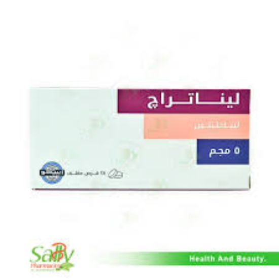 LINATRAJE 5 MG 28 TAB 180 LE