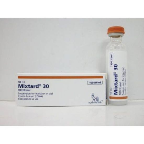 INSULIN MIXTARD 30 HM 100 IU/ML 1 VIAL 10 ML 130 LE