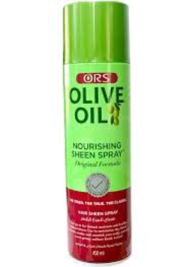 ORS OLIVE OIL HAIR NOURISHING SHEEN SPRAY 250 MLسبراي تلميع للشعر
