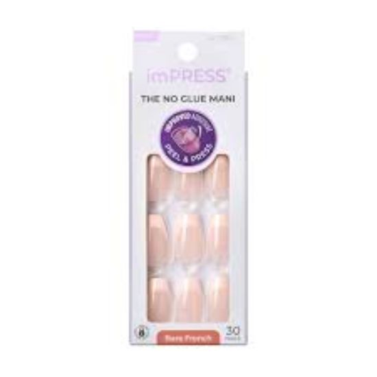 KISS IMPRESS THE NO GLUE MANI  30 PCSIM34C
