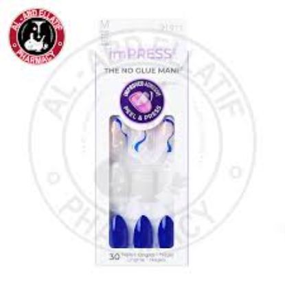 KISS IMPRESS THE NO GLUE MANI 30 PCS IM46C
