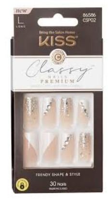 KISS CLASSY NAILS PREMIUM 30PCS CSP02C