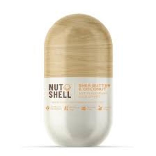 NUT SHELL ROLL ON DEODORANT ROSE WATER 50 ML