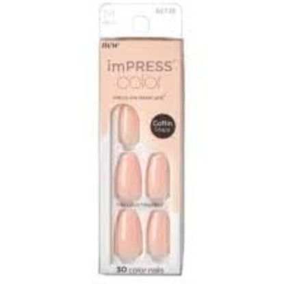 KISS IMPRESS COLOR PRESS-ON MANICURE BUBBLE KISS IMC505C