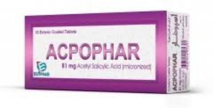 ASPOPHAR 81 MG 30 TAB 45 LE