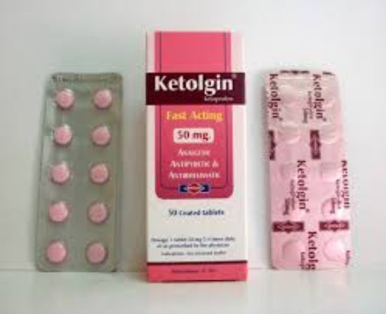 KETOLGIN 50 MG 30 TAB 36 LE