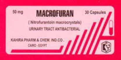 MACROFURAN 50 MG 30 CAP 51 LE