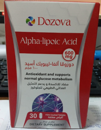 DOZOVA ALPHA -LIPOIC ACID 600 MG 30 TAB 195 LE