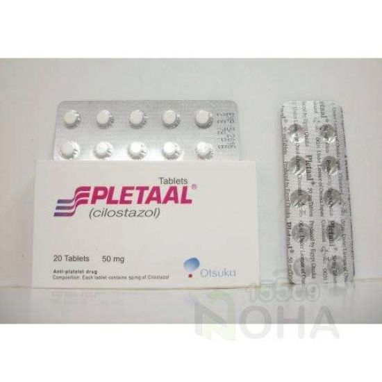 PLETAAL 50 MG 20 TAB 122 LE