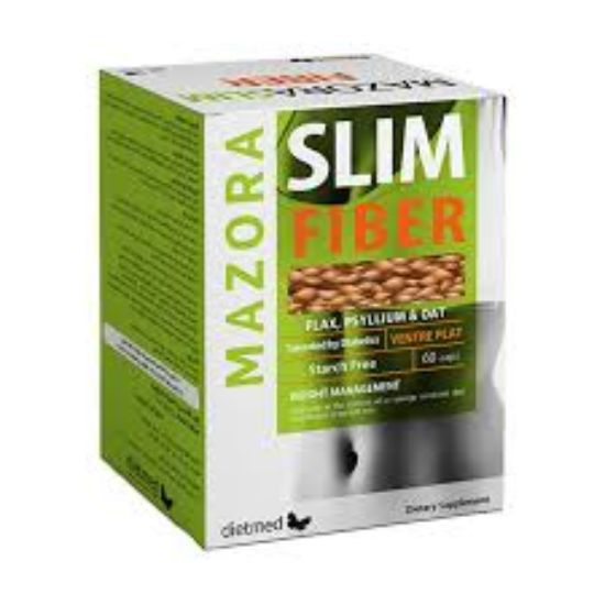 MAZORA SLIM FIBER 60 CAPSULES 990 LE