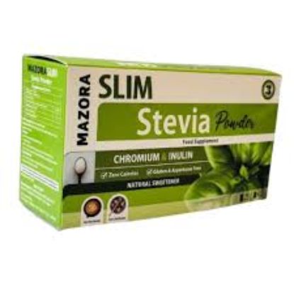 MAZORA SLIM STEVIA 50 PACKS 120 LE
