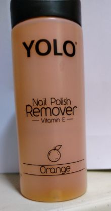 YOLO NAIL POLISH REMOVER 135 ML (ORANGE)