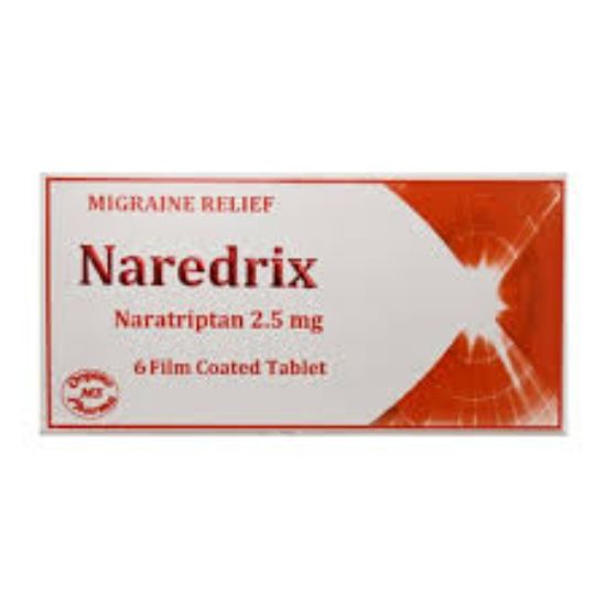 NAREDRIX 2.5 MG 6 TABLETS 132 LE