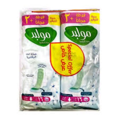 MOLPED ANTIBACTERIAL PROTECTION MAXI  LONG 16PADS OFF 1+1