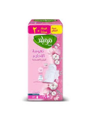 MOLPED DREAM SOFTNESS MAXI  LONG  FOR SENSITIVE SKIN 16+2 PADS MUSK