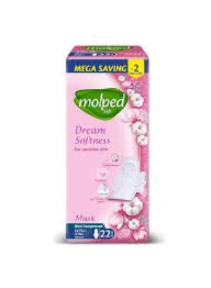 MOLPED DREAM SOFTNESS MAXI EXTRA LONG  FOR SENSITIVE SKIN 22+2 PADS