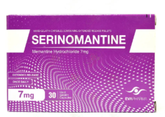 SERINOMANTINE 7 MG 30 TAB 180 LE
