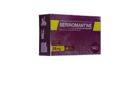 SERINOMANTINE 28 MG 30 TAB 480 LE