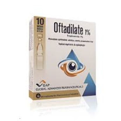 OFTADILATE 1% EYE DROPS 20 MONO DOSES 0.5 ML 104 LE
