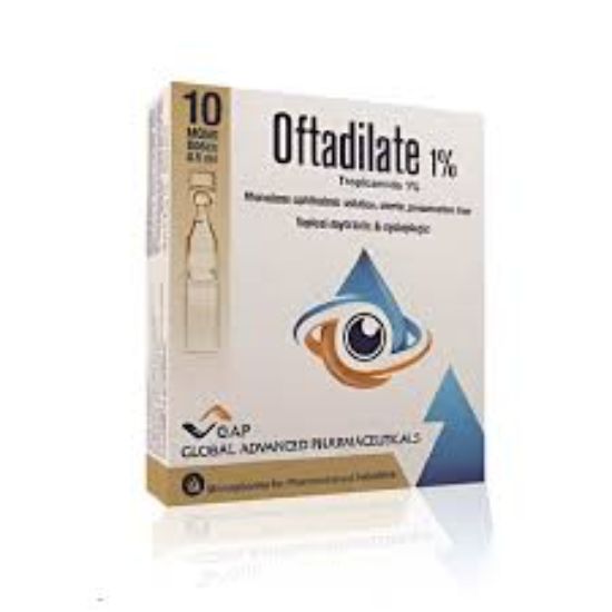 OFTADILATE 1% EYE DROPS 20 MONO DOSES 0.5 ML 104 LE