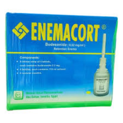 ENEMACORT 4 TABLETS + 4 SOLUTION 115 ML 120 LE