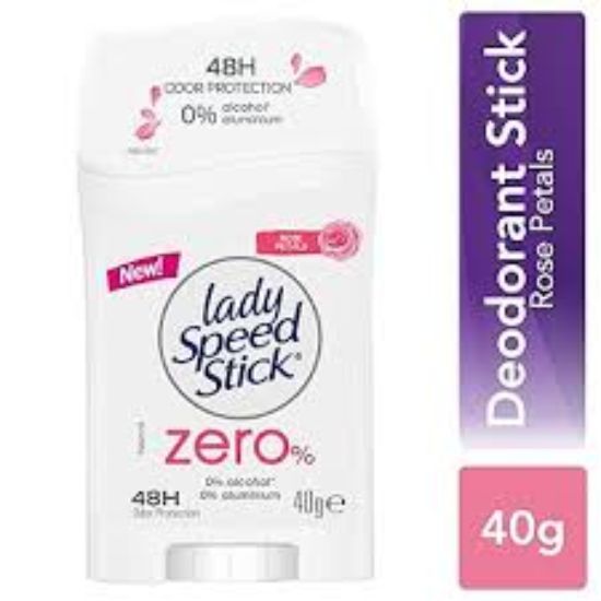 LADY SPEED STICK ROSE PETALS ZERO 40GM