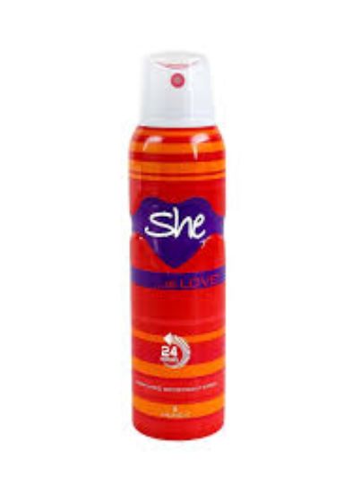 SHE IS LOVE DEODORANT SPRAY 150 ML