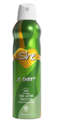 SHE IS SWEET DEODORANT SPRAY 150 ML