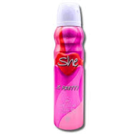 SHE IS PRETTY DEODORANT SPRAY 150 ML