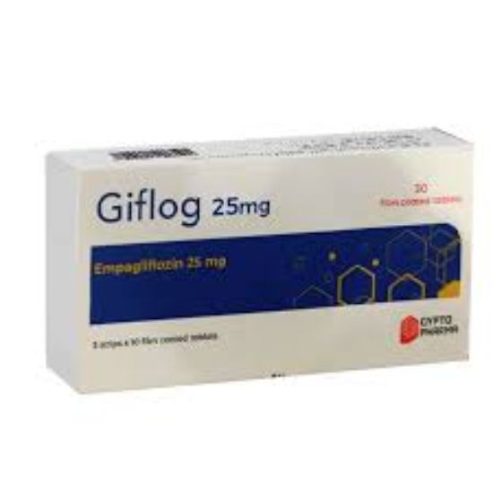 GIFLOG 25 MG 30 TAB 183 LE